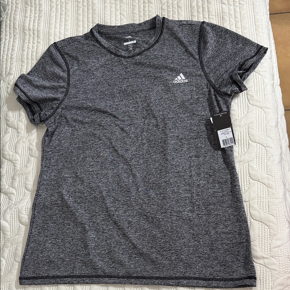 Adidas Women Heathered Tee